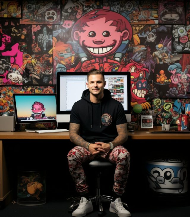 Creative Maestro in Eclectic Studio