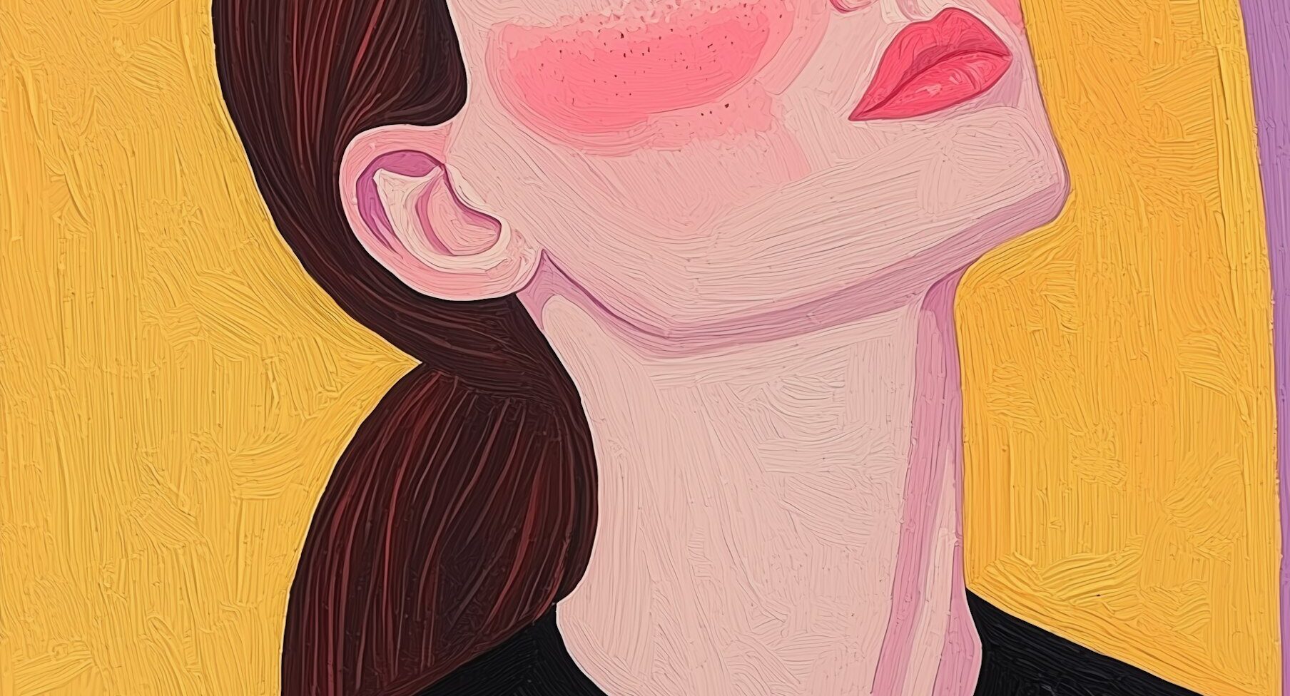 Serene Woman Illustration Serene Woman Illustration